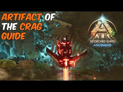 Artifact of the Crag Cave Guide! Scorched Earth in ARK Survival Ascended | Full Walkthrough!