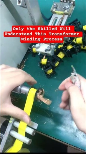 Only the Skilled Will Understand This Transformer Winding Process