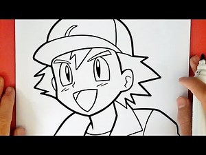 HOW TO DRAW ASH