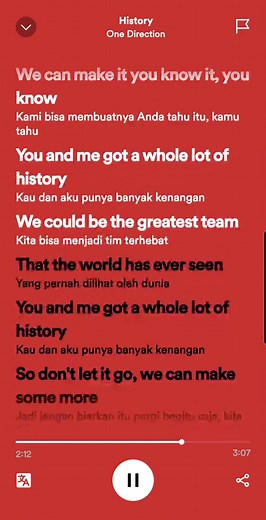 One Direction - History: Lyrics, Music, Spotify Playlist