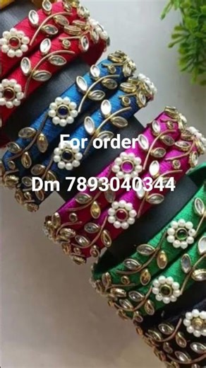 silk thread bangles designs ✨️ available ✨️
