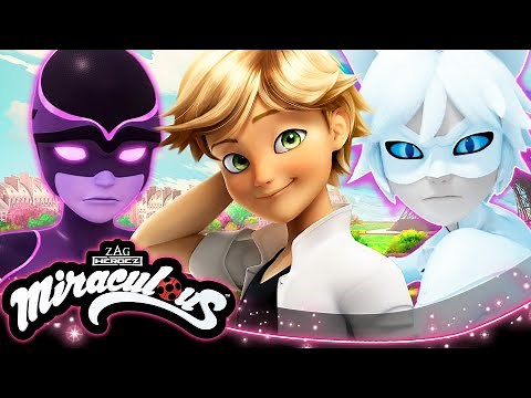 MIRACULOUS | 🐞 AKUMATIZED ADRIEN 🐾 | FULL EPISODES ▶️ COMPILATION [CAT BLANC - EPHEMERAL]
