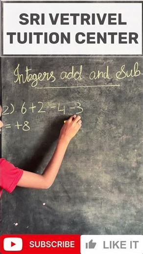 Integers addition and subtraction #bodmas #cbsemaths