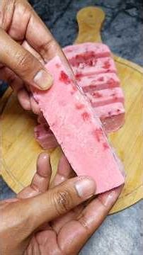 Creamy Strawberry Ice Cream Recipe | No Ice Crystals | Easy Homemade Ice Cream #food #recipe #foodie