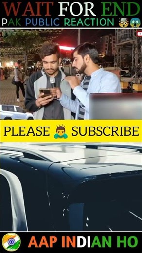 Indian cal Pakistan public reaction 🇮🇳🚗 #indian #car