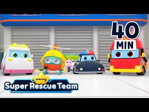 [TV📺] To the Rescue + More｜Pinkfong Super Rescue Team｜S1｜Full Episode 1~12｜Pinkfong Car Cartoons