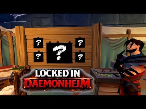 I MIGHT REGRET THIS EARLY GAME PLAN | RuneScape 3 Locked in Daemonheim episode 3