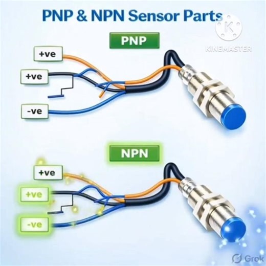 PNP vs NPN Sensor Explained in 30 Seconds! ⚡