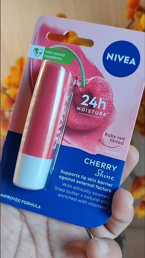 Nivea lip balm review 🥰#nivealipbalm #beautywithbobby #winter