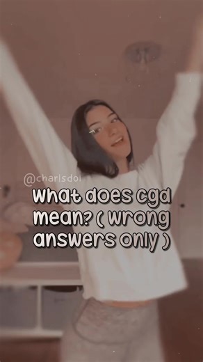 - ✿〘 what does cgd mean? 🤭 〙┆тαgѕ: #notforyou #wronganswersonlychallenge #wronganswersonly #cgd ┆⤙ #charlsdoi ┆ৎ