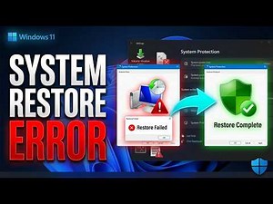 How to Fix System Restore Errors in Windows 11 (Step-by-Step Guide)