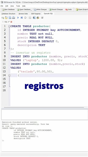 SQL desde Cero #4 | INSERT INTO agregar datos