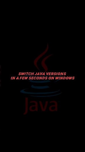 Switch Java Versions Instantly on Windows | Stop Editing JAVA_HOME Manually 🚀