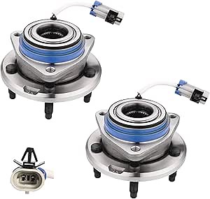 PM Auto Front Wheel Hub Bearings Assembly Replacement for 2005-2009 Buick Lacrosse, Wheel Bearing Hubs Pair of 2
