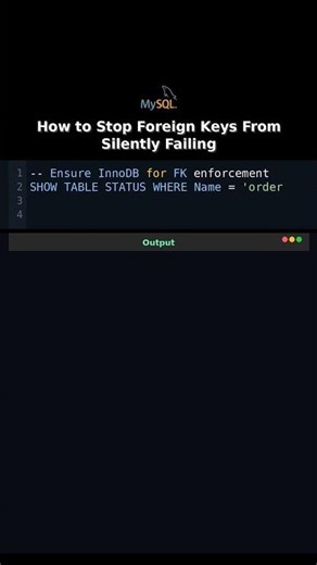 How to Stop Foreign Keys From Silently Failing #foreignkeys