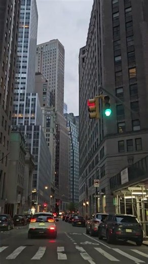 Broad Street Downtown Manhattan New York City.