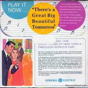 #disney Carousel of Progress "There's a Great Big Beautiful Tomorrow" 1964 New York World's Fair