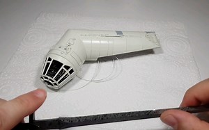 万代星球大战PB限定 1/72 千年隼 Part2:驾驶舱