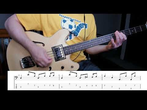 Friend of the Devil Bass Cover with Tab: Grateful Dead/Phil Lesh
