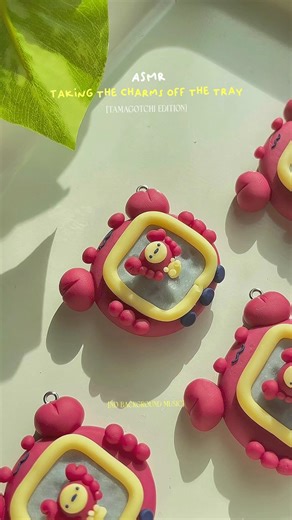 ‎Juni and Tob ᡣ𐭩ྀིྀིྀ‎ on Instagram: "[ASMR] sea creatures tamagotchi and tamagotchi characters keychains 👾 [im going to be working on two more sea creatures tonight hehe 🐢🦞] [prepping for the next LTFM theme tamagotchi 1/10!! and slowly working on 1/11 market as well] ₊‧.°.⋆✮⋆.°.‧₊ #polymerclay #handmade #smallbusiness #claycharms #tamagotchi #whaleshark #squid #satisfying #translucent #crab #keychains #explore #cute #clayart #smallartist #asmr #ａｅｓｔｈｅｔｉｃ #2026 [ASMR, polymer clay clay char