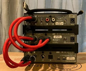 美國 Schiit Stack Modi 3 DAC前級、Loki Mini 等化、IEMagni耳擴 三層組合架 線材-展品-Yahoo拍賣