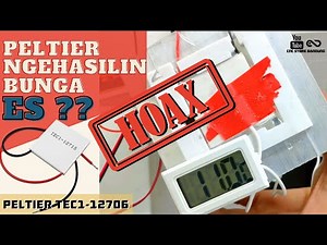 PELTIER TEC1-12706 CAN BE AN ICE FLOWER RESULTS???? OR JUST A HOAX!!