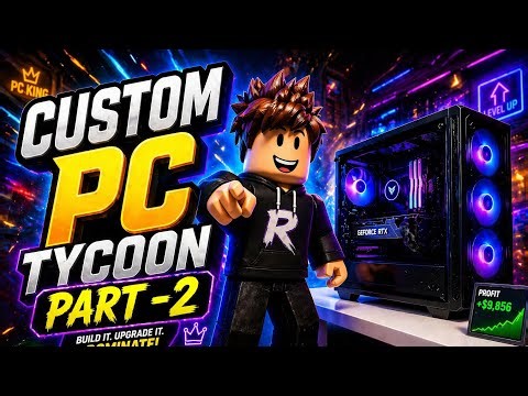 From Noob to PRO PC Builder! 💻 | Custom PC Tycoon Part 2