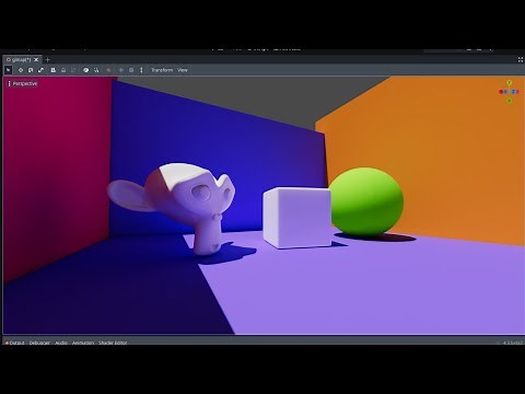 Tutorial Using Lightmap Global Illumination in Godot 4.3