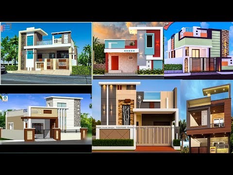 front home design for single floor small house front elevation design images