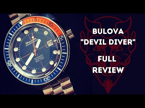 Bulova Devil Diver Oceanographer Full Review - The watch that started my journey !
