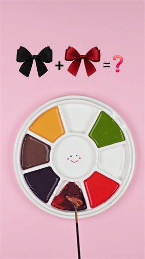 Color Mixing Experiment: Mustard, Green, Red & Dark Purple Combinations #colorpalette #colormixing