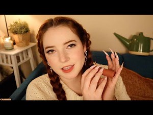 ASMR Tapping & Scratching with Acrylic Nails