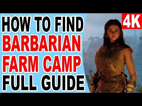 How to Find All Barbarian Camp with Crops, Fruits, Plants Farm Location - Soulmask