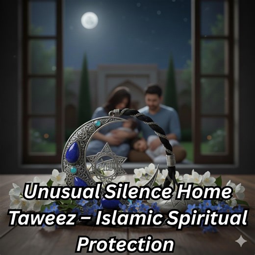 Unusual Silence Home Taweez – Islamic Spiritual Protection & Peace Amulet - Etsy