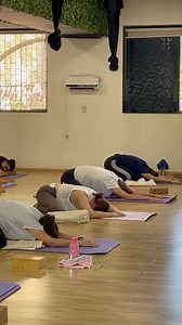 19K views · 241 reactions | Child pose || The child's pose helps to stretch your back and muscles around your hips. In this pose, kneel and sit on your knees. Lean forward, keeping your buttocks on your heels, and rest your forehead on the floor. Move your arms so they're next to your legs, palms facing up. Inhale and exhale, slowly and deeply, for at least eight breaths. #divayoga #morning #bliss #yogainspiration #healthandwellness #yogacoach #vanshikapandey | Yoga and You | Facebook