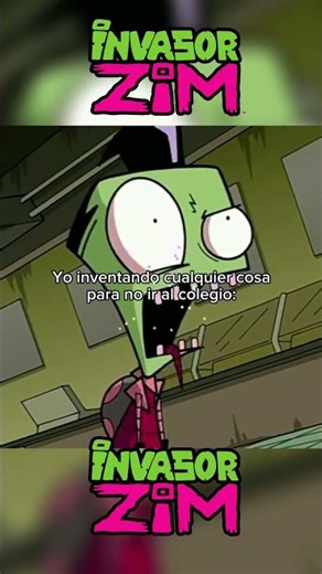 Zim con sus papas robots- Invasor Zim