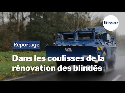Dans les coulisses de la rénovation des blindés de la Gendarmerie