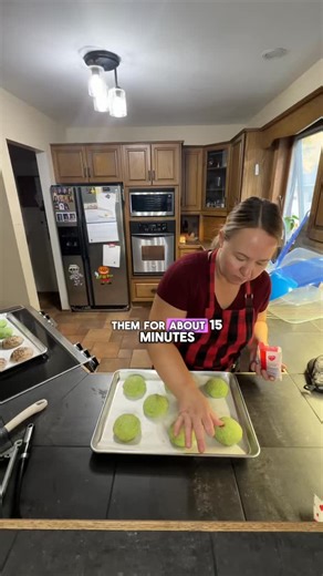 Baked By The Lake on Instagram: "You’re a mean one… but oh so sweet 💚🍪 Come behind the scenes as I make my new Grinch Cookie and answer all your burning questions! Part of this year’s Holiday Cookie Collection 🎅✨ #bakedbythelake #grinchcookie #holidaybaking #cookielover #behindthescenes #gourmetcookies #holidaycookies #thickcookies #cookiebaker #bakinglove #microbakery #cottagefoodbaker"