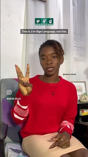 How to Sign Numbers in Ghanaian Sign Language from 1-10 #signlanguage #signwithdela