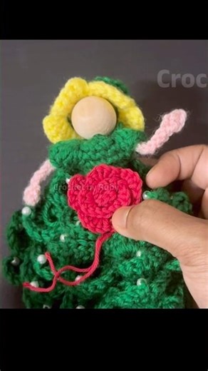 Crochet Angel Tutorial for Beginners | Easy Crochet Angel Ornament Step by Step