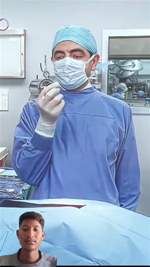 Mr. Bean effortlessly removed the shell casing, leaving all the doctors feeling ashamed. #edit