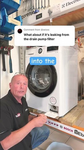 LG washing machine pump filter seals are they leaking? #diy #lg #washingmachine