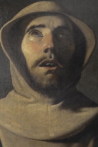 #CeJourLà #OnThisDay 🎓 Francisco de Zurbarán meurt le 27 août 1664. Il a peint vers 1650-1660 un portrait de "Saint François d'Assise", conservé aujourd'hui dans les collections du musée. 🔎 Une lumière, des volumes monochromes et des nuances de camaïeu de bruns... Pour en savoir plus sur ce saint debout, momifié et en extase : https://soundcloud.com/lyon_musee_beaux_arts/saint-francois-debout-momifie-zurbaran | Musée des Beaux-Arts de Lyon