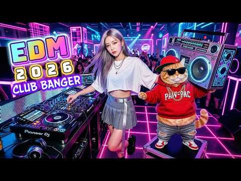 ⚡ EDM Remix Club 2026 | Popular Songs |💥Korean DJ Mix Club Banger in Party Dance | Bass Drop & Gym