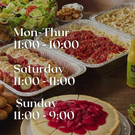 Olive Garden Menu Information