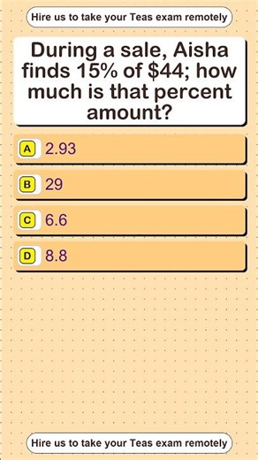 TEAS 7 math quiz | Practice With Answer Explanations#teasquestions