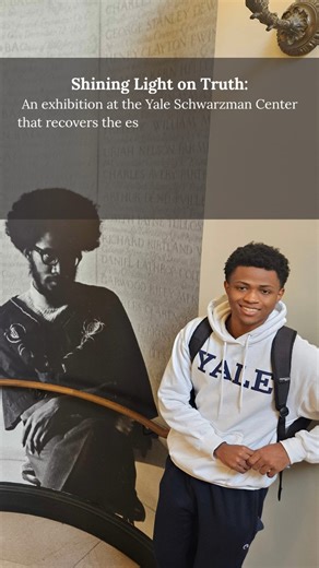 For our Alumni Stories series, we’re proud to highlight Mohamed Diallo ’18, who recently contributed to Yale University’s exhibit Shining Light on Truth: Black Lives at Yale & in New Haven. As an undergraduate student at Yale, Mohamed helped uncover and document the histories of Black students, community members, and families whose stories had long gone untold. We’re excited to celebrate his journey from Excellence to Yale and beyond. 👀Watch the full alumni story—see the “Learn More” link in bi