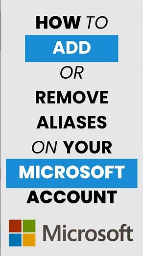 #howto Add or Remove Aliases on Your #microsoftaccount