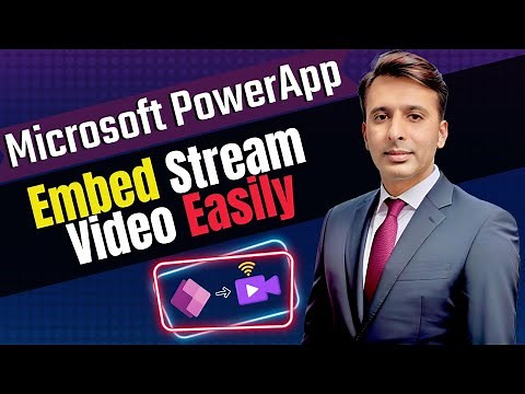 Unlock Viewer Engagement: Embed Stream Videos in PowerApps Seamlessly!