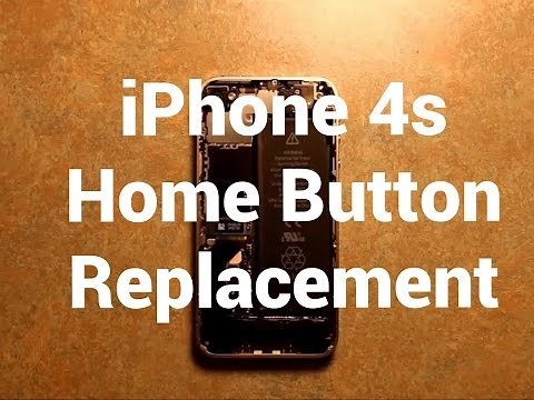 IPhone 4s Home Button Replacement How To Change